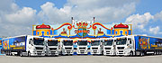 Der Circus Krone, Branchenprimus in Europa, erhielt sieben neue MAN-Sattelzugmaschinen vom Typ TGX 18.440